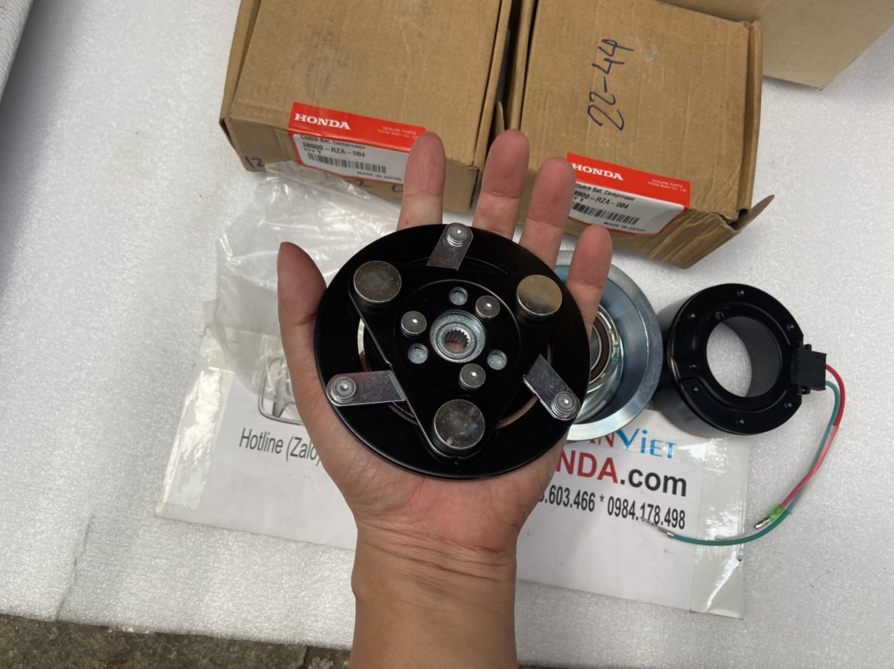 Bộ ly hợp đầu lốc điều hòa xe Honda CRV